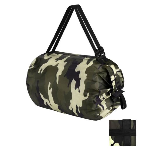 Camouflage Pattern Foldable Shopping Bag - Image 17