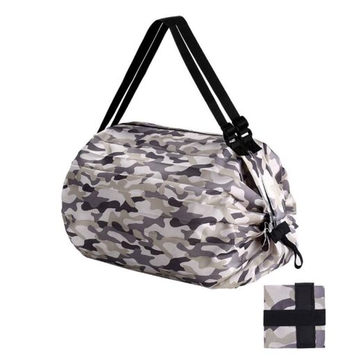 Camouflage Pattern Foldable Shopping Bag - Image 18