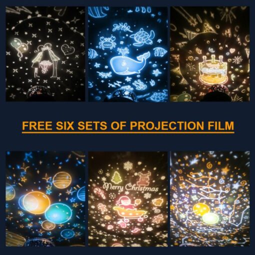 360° Rotating Sky Projector - 3 version - Image 8