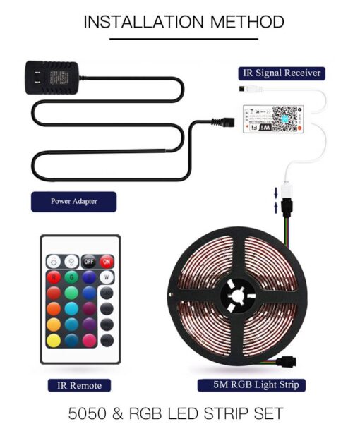 Dual Control LED Strip Lights - Image 13