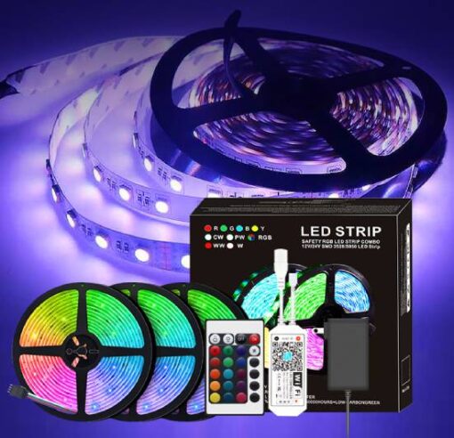 Dual Control LED Strip Lights - Image 2