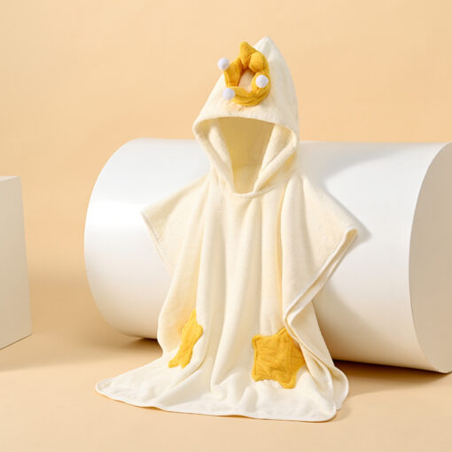 Soft & Absorbent Hooded Bathrobe - Image 6