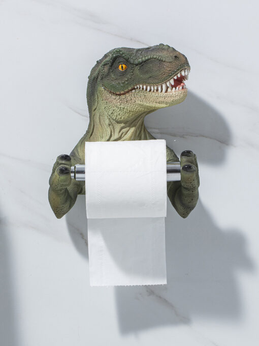 3D Dinosaur Toilet Roll Holder