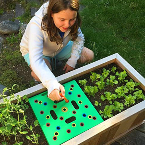 Garden Seeding Organiser Plate - Square and Round