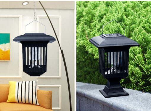 2 in 1 Solar Bug Zapper and Landscape Light - Image 5