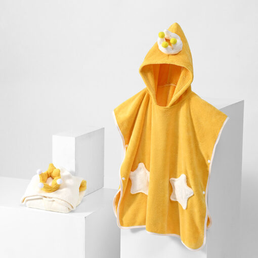 Soft & Absorbent Hooded Bathrobe