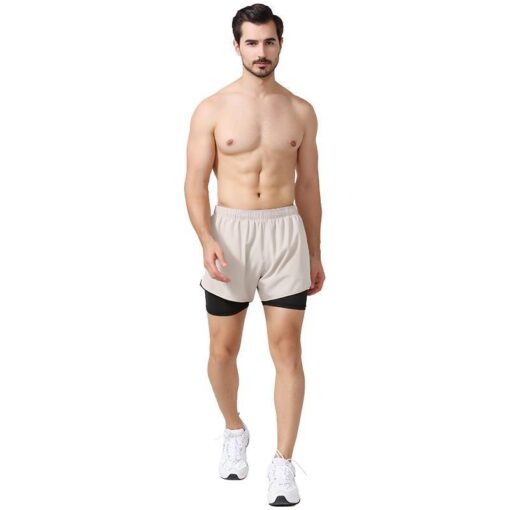 Running Shorts with Back Zipper Pocket - Image 3