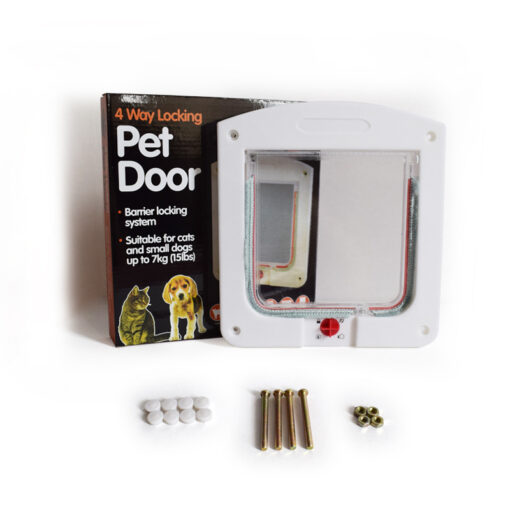 Magnetic Pet Door with 4-Way Latch - Image 18