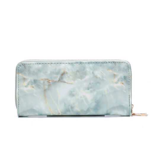 Marble Pattern PU Leather Wallet - Image 6