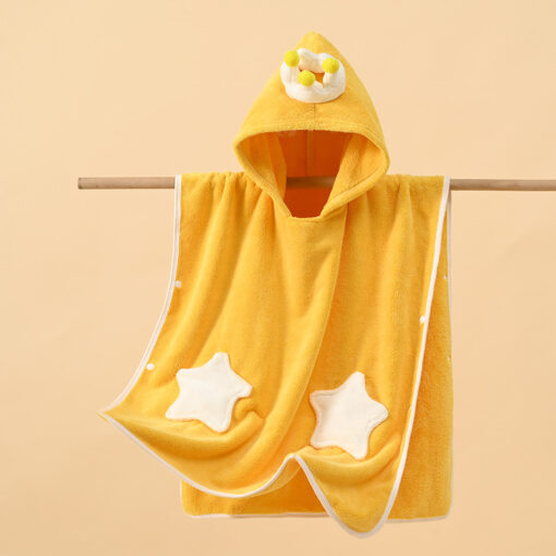 Soft & Absorbent Hooded Bathrobe - Image 7