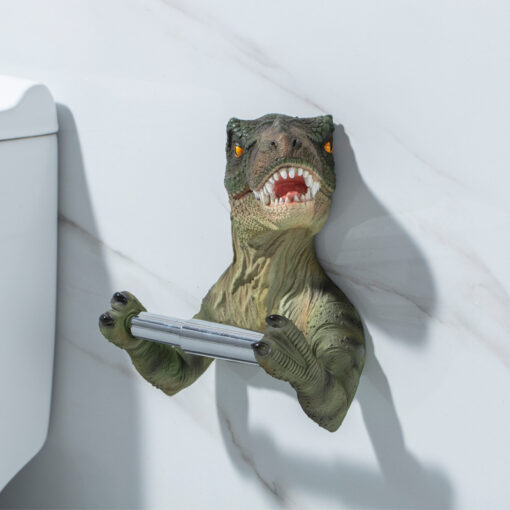 3D Dinosaur Toilet Roll Holder - Image 5