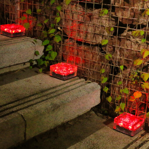 1 or 4 Pcs Solar Cube Brick Lights - Image 10