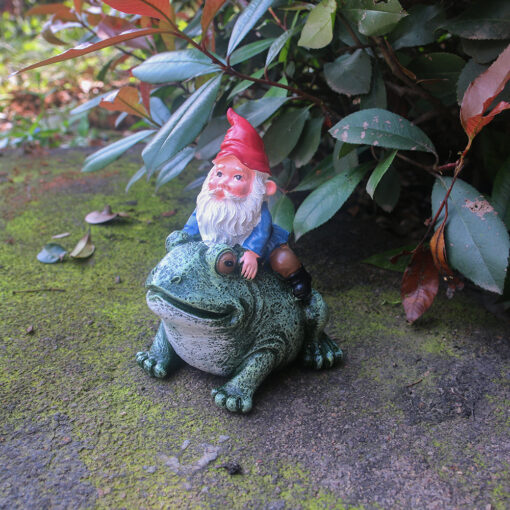 Gnome & Frog Design Garden Decoration - Image 6