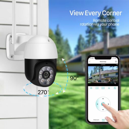 Motion Detection  AI Smart Outdoor Security Camera - Image 7