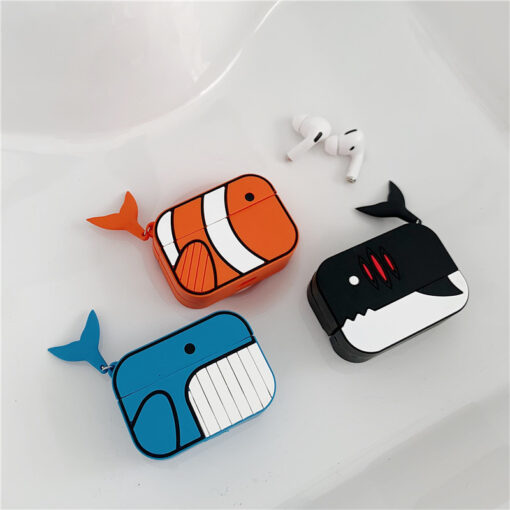 Sea Creatures Silicone AirPods Case - Image 6