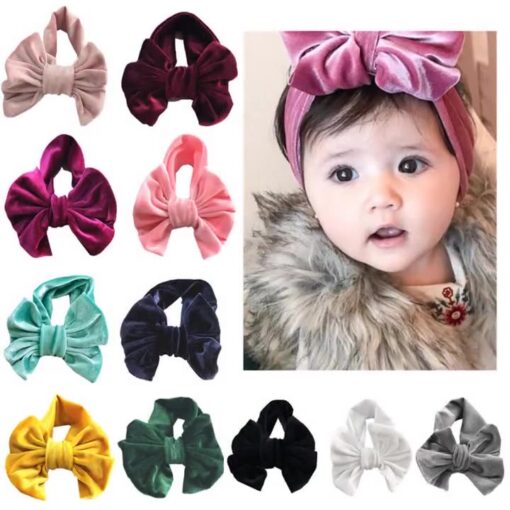 Children's big bow hair band