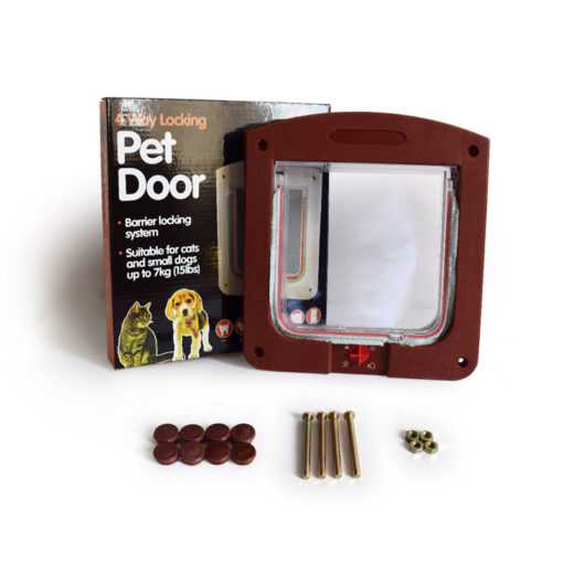 Magnetic Pet Door with 4-Way Latch - Image 19