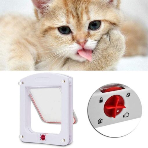 Magnetic Pet Door with 4-Way Latch - Image 4