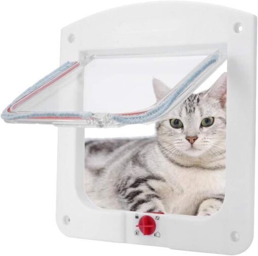 Magnetic Pet Door with 4-Way Latch - Image 6