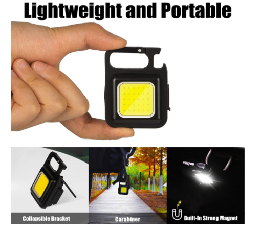 Rechargeable Keychain Mini Flashlight - Image 4