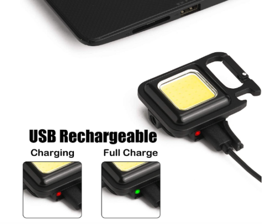 Rechargeable Keychain Mini Flashlight - Image 6