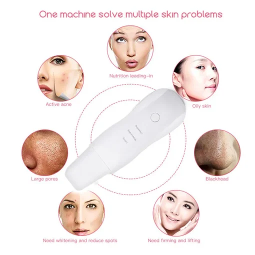 Ultrasonic & Vibration Facial Scrubber - Image 10