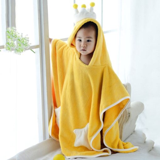 Soft & Absorbent Hooded Bathrobe - Image 3