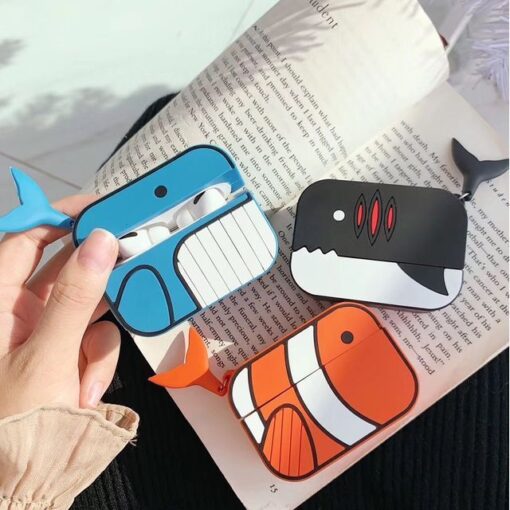 Sea Creatures Silicone AirPods Case