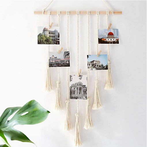 Tassel Wall Photo Hanger -