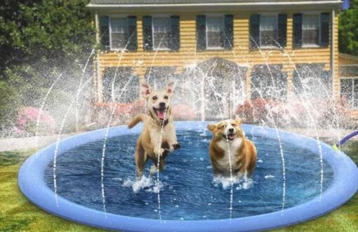 Pet Splash Pool Sprinkler Pad Mat - Image 8