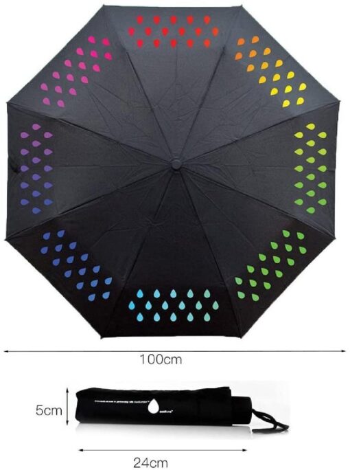 Color Changing Folding Umbrella - Image 5