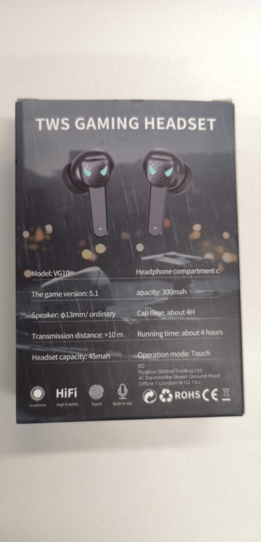 VG10 Gaming Wireless Bluetooth Earbuds - Image 9