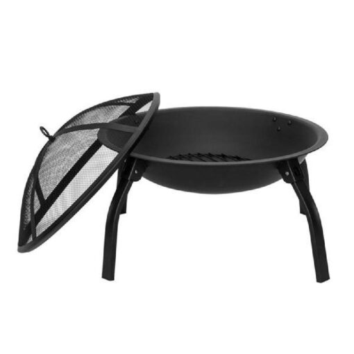 22" Four - legged Folding Iron Brazier Pit - - Image 14