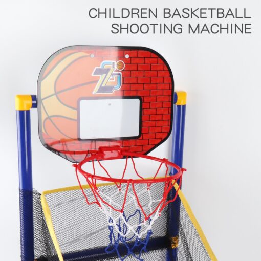 Kids Portable Basketball Hoop Stand Set Household Shooting Machin - Image 12