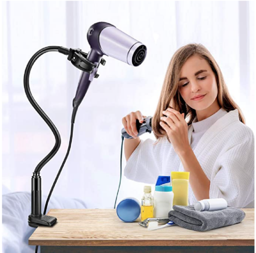 Hair dryer stand holder