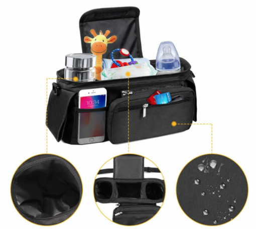 Buggy Organizer with Insulated Cup Holder - Image 6