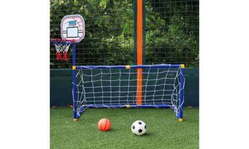 2 in 1 Children Outdoor Basketball and Football Sports Equipment - Image 6