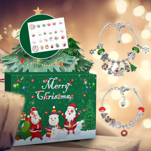 Fashion DIY Charm Bracelets Making Kit Advent Calendar - Image 6