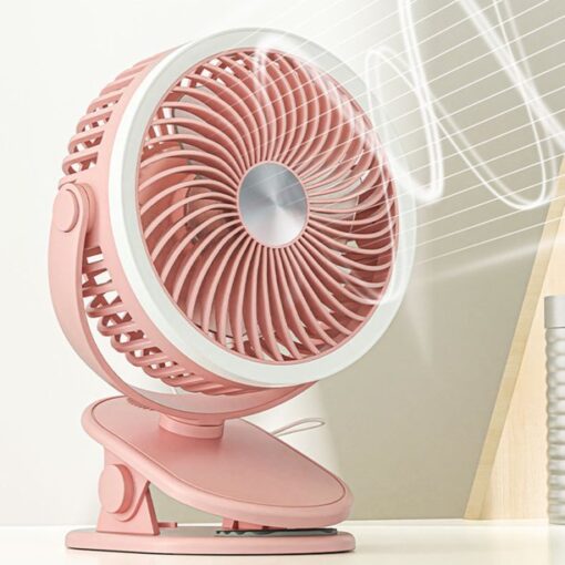 Portable Lamp Clip Cooling Fan - Image 6