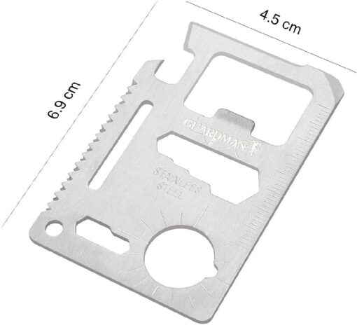 11-in-1 Survival Credit Card Multitool - Image 5