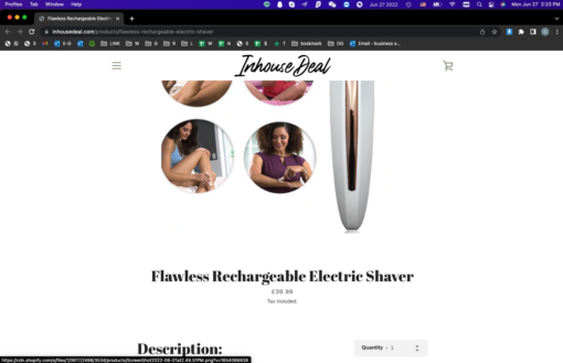 Flawless Rechargeable Electric Shaver - Image 17