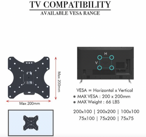 TV Wall Bracket Mount - Image 8