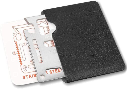 11-in-1 Survival Credit Card Multitool - Image 6