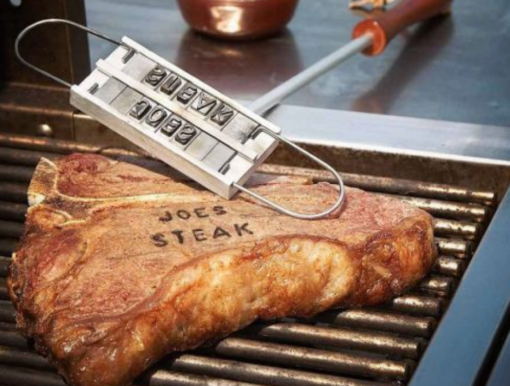 BBQ Personalize Letter Iron Grill Tool