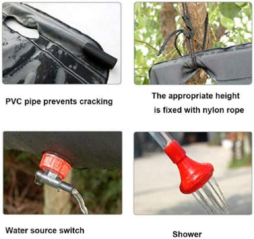 20L Outdoor shower water bag - Image 4