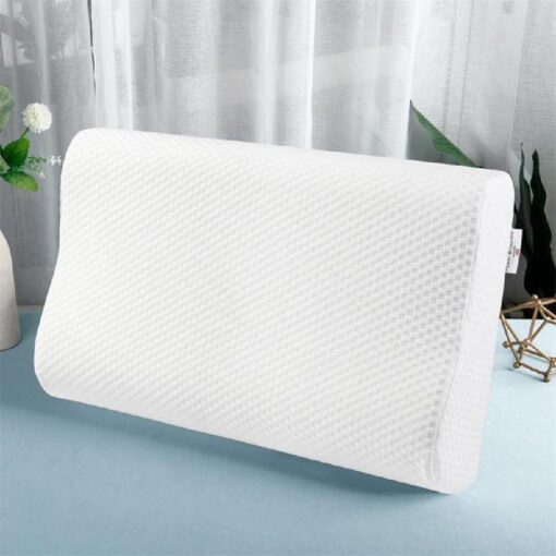 Memory Foam Cotton Woven Ripple Pillow - Image 2