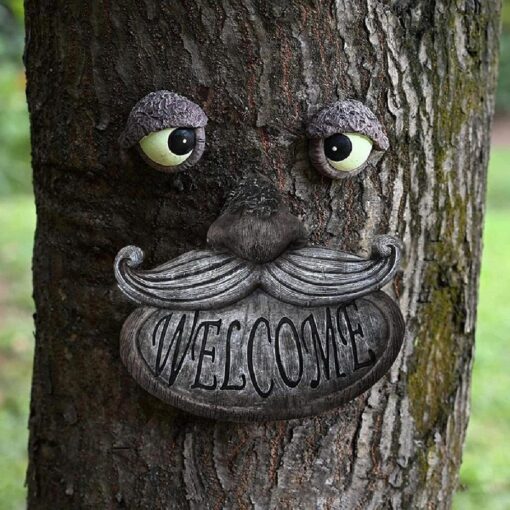 Garden Tree Face Hugger Welcome Decor - Image 8