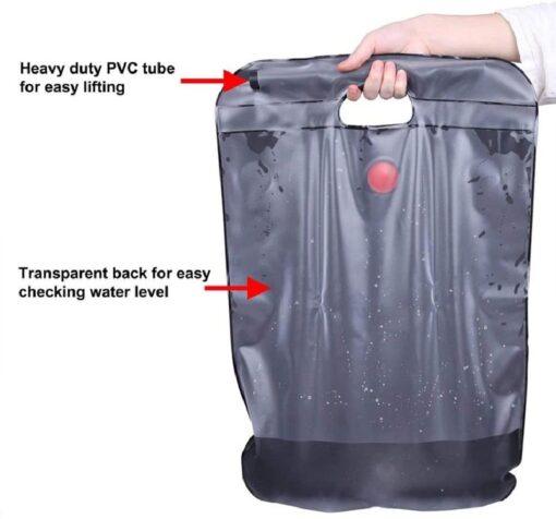 20L Outdoor shower water bag - Image 10