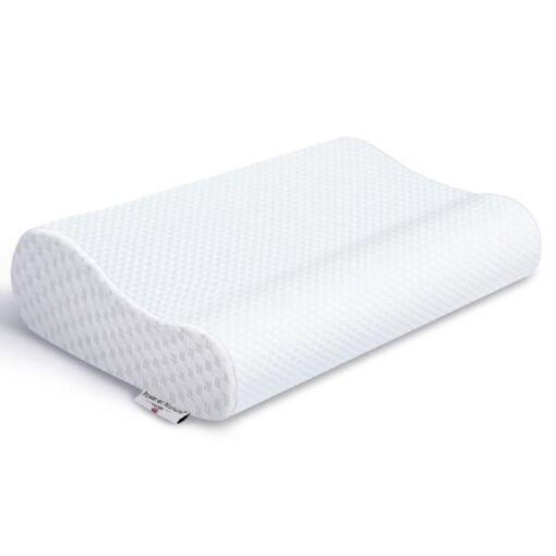 Memory Foam Cotton Woven Ripple Pillow - Image 3