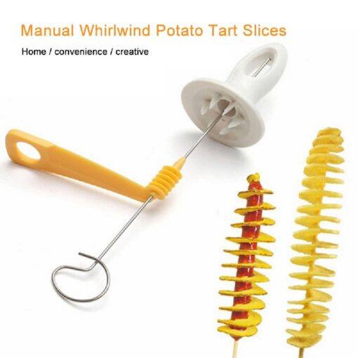 Tornado Spiral Potato Cutter Slicer DIY Manual Slicer - Image 9